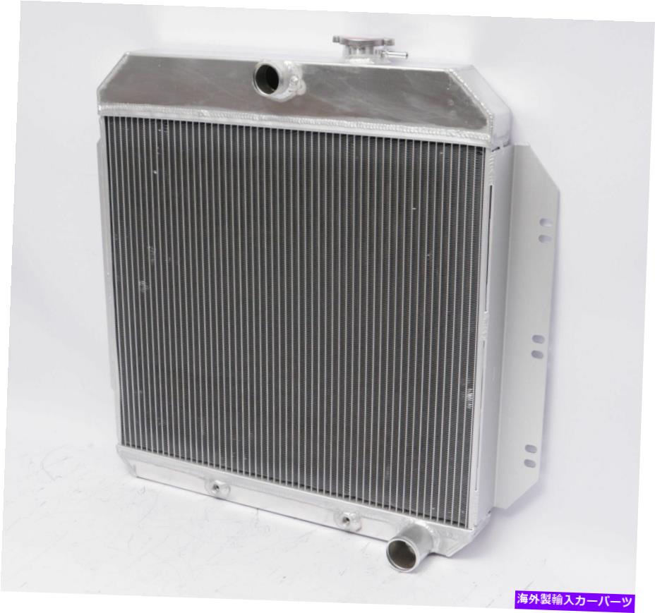 Radiator 1960-1962 1961 Chevy C/K 10 20 30 GMCピックアップ3rowに適しているアルミニウムラジエーター Aluminum Radiator Fit For 1960-1962 1961 Chevy C/K 10 20 30 GMC PICKUP 3ROW【並行輸入品】