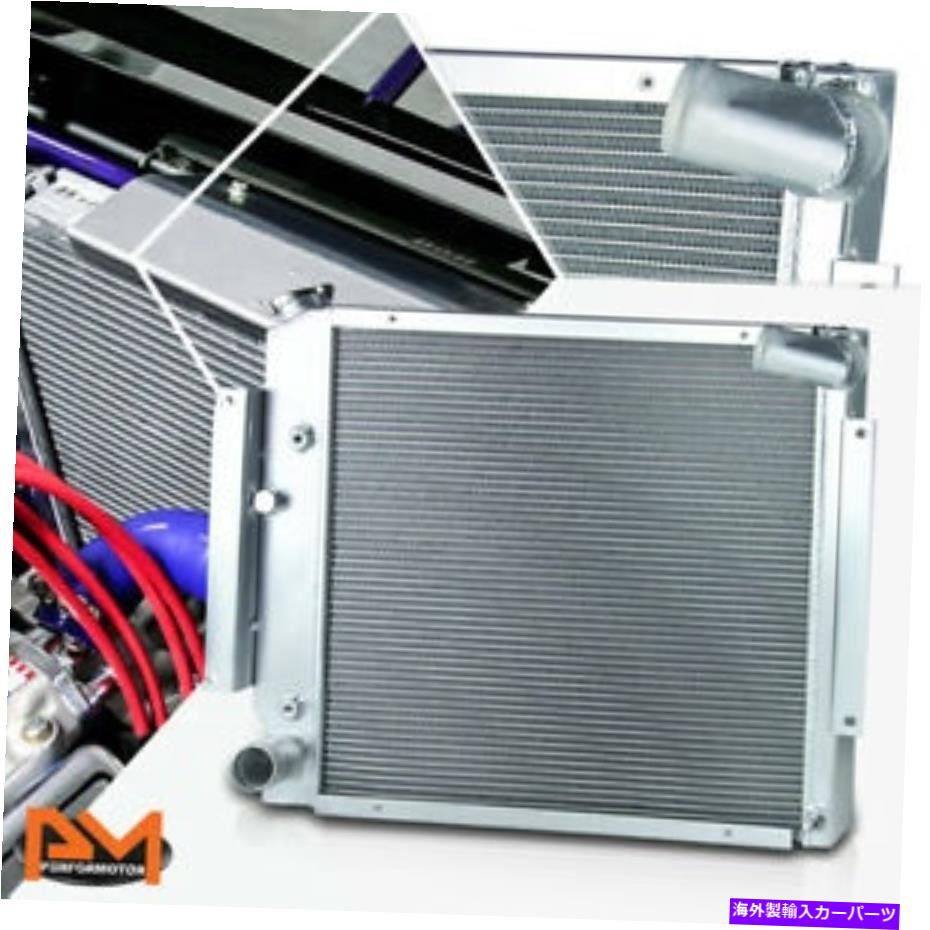 Radiator 71-80 International Scout II/Pickup 5.0/5.6L V8用の3列フルアルミニウムラジエーター 3-Row Full Aluminum Radiator for 71-80 International Scout II/Pickup 5.0/5.6L V8【並行輸入品】