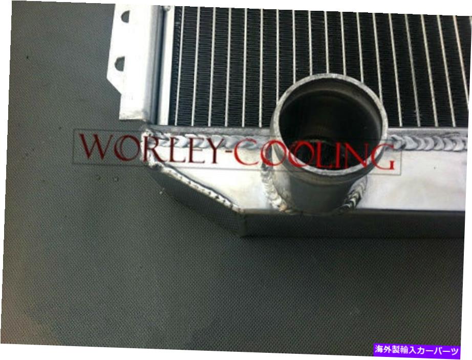 Radiator フォードピックアップF100 F250 F350 1953 1954 1955 1956 53-56 54のアルミニウムラジエーター Aluminum Radiator for Ford Pickup F100 F250 F350 1953 1954 1955 1956 53-56 54【並行輸入品】