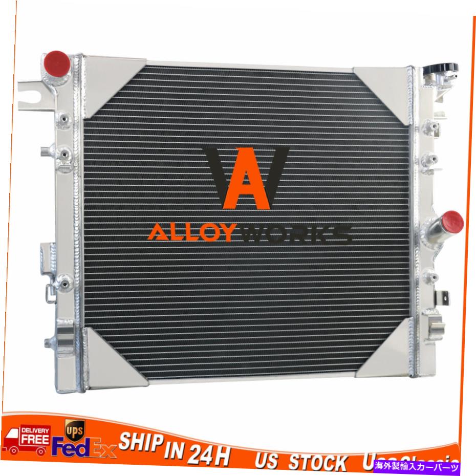 Radiator Jeep 2007-17 Wrangler V6 3.6L 3.8L / 2018 JK 3.6L 220CU.V6のアルミニウムラジエーター Aluminum Radiator For Jeep 2007-17 Wrangler V6 3.6L 3.8L / 2018 JK 3.6L 220Cu.V6【並行輸入品】