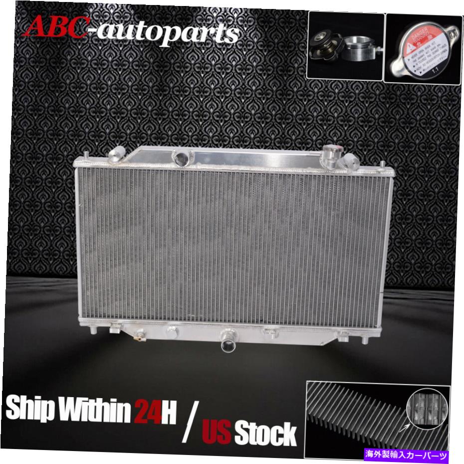 Radiator 3ROWS冷却2014-2018 Mazda 3（2.0L/2.5L）L4に適合するすべてのアルミニウムラジエーターフィットL4 3Rows Cooling All Aluminum Radiator Fit For 2014-2018 Mazda 3 (2.0L/2.5L) l4【並行輸入品】