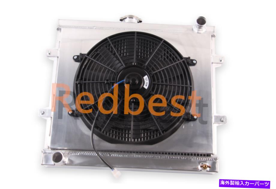 Radiator 84-95のアルミニウムラジエーターとシュラウド＆ファン91トヨタ4ランナー22R/22R-Eモーター2.4L Aluminum Radiator&Shroud&Fan For 84-95 91 Toyota 4 Runner 22R/22R-E Motor 2.4L【並行輸入品】