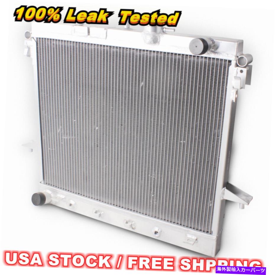 Radiator 2006-2010の2RowアルミニウムラジエーターHommer H3 H3T 3.6L 3.7L L5 5.3L V8モーター 2Row Aluminum Radiator For 2006-2010 Hummer H3 H3T 3.6L 3.7L L5 5.3L V8 Motor【並行輸入品】