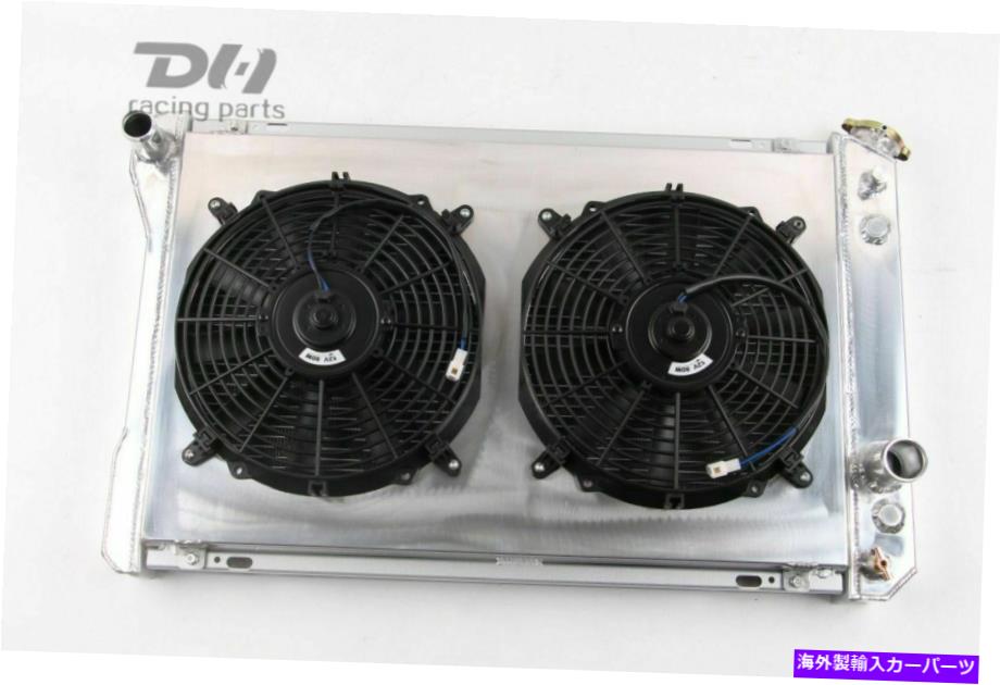 Radiator 3列のラジエーターとシュラウド＆ファン1982-1992ポンティアックファイアバード/トランスアムシェビーカマロ 3 Row Radiator&Shroud&Fans For 1982-1992 Pontiac Firebird/Trans Am Chevy Camaro【並行輸入品】