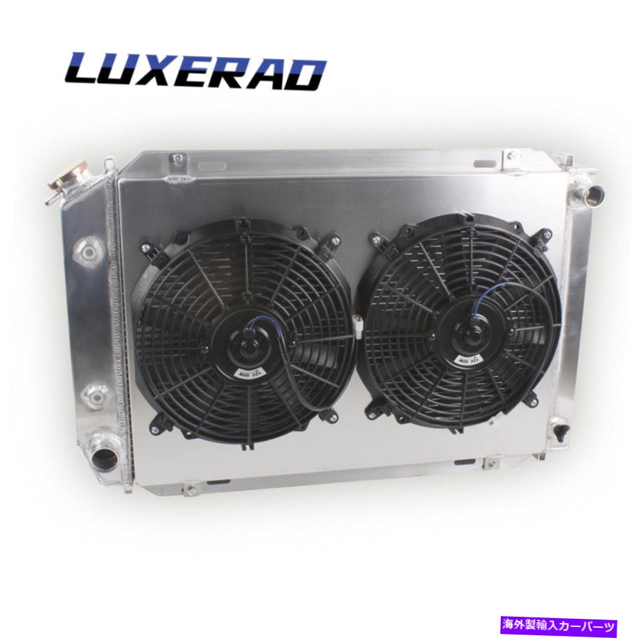 Radiator 3列アルミニウムラジエーターシュラウドファン1979-1993フォードマスタングフォックスボディ5.0L V8 3 ROW ALUMINUM RADIATOR SHROUD FAN FOR 1979-1993 Ford Mustang Foxbody 5.0L V8【並行輸入品】