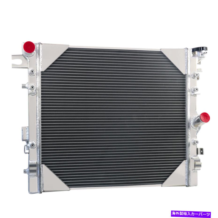 Radiator 2007-2018の2列フルアルミニウムラジエータージープJKラングラー3.6L 3.8L V6エンジン 2 Rows Full Aluminum Radiator For 2007-2018 Jeep JK Wrangler 3.6L 3.8L V6 Engine【並行輸入品】