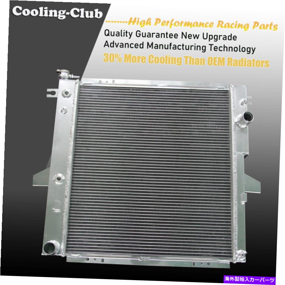 Radiator フィット1998-11フォードマツダエクスプローラーレンジャーB3000 B4000 3.0/4.0L V6アルミニウムラジエーター Fit 1998-11 Ford Mazda Explorer Ranger B3000 B4000 3.0/4.0L V6 Aluminum Radiator【並行輸入品】