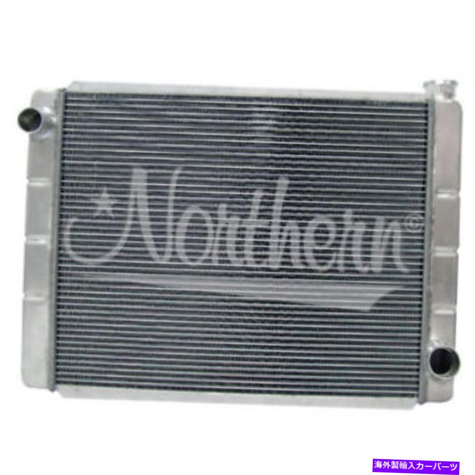 Radiator ノーザンファクトリー209676 GMシボレーユニバーサルアルミニウムラジエーター27.5 x 19レースプロ Northern Factory 209676 GM Chevy Universal Aluminum Radiator 27.5 x 19 Race Pro【並行輸入品】