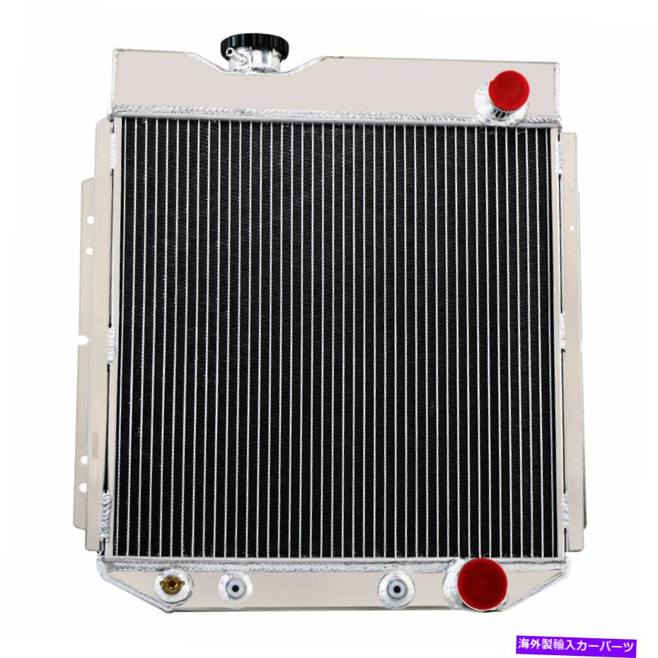 Radiator 4列のラジエーターフィット1964-1966フォードマスタング260 289ファルコンマーキュリーコメットv8 at/mt 4 Row Radiator Fits 1964-1966 Ford Mustang 260 289 Falcon Mercury Comet V8 AT/MT【並行輸入品】