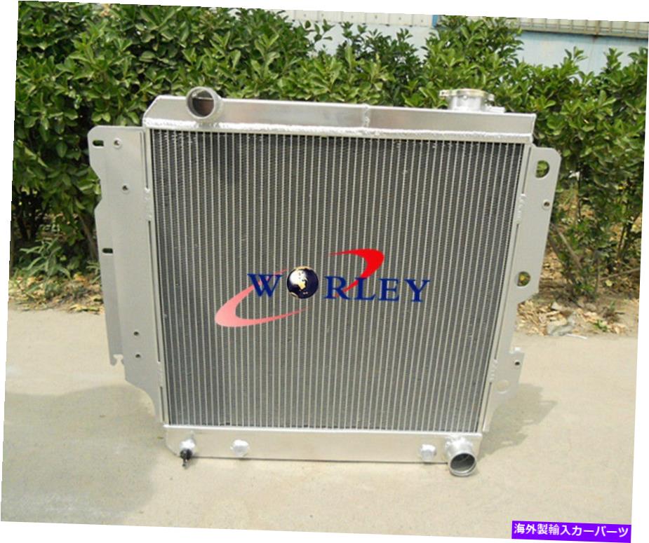 Radiator 87-06の3列アルミニウムラジエータージープラングラーYJ TJシボレーV8エンジン変換 3 Row Aluminum Radiator for 87-06 Jeep Wrangler YJ TJ Chevy V8 Engine Conversion【並行輸入品】