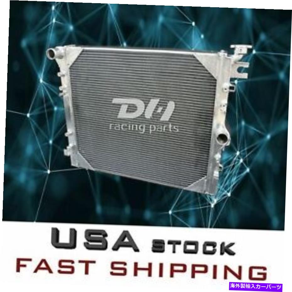 Radiator アルミニウム3列ラジエーターフィット2007-08 09 2017ジープラングラーJK 3.6L/3.8L 3778cc v6 Aluminum 3 Row Radiator FIT 2007-08 09 2017 Jeep Wrangler JK 3.6L/3.8L 3778CC V6【並行輸入品】
