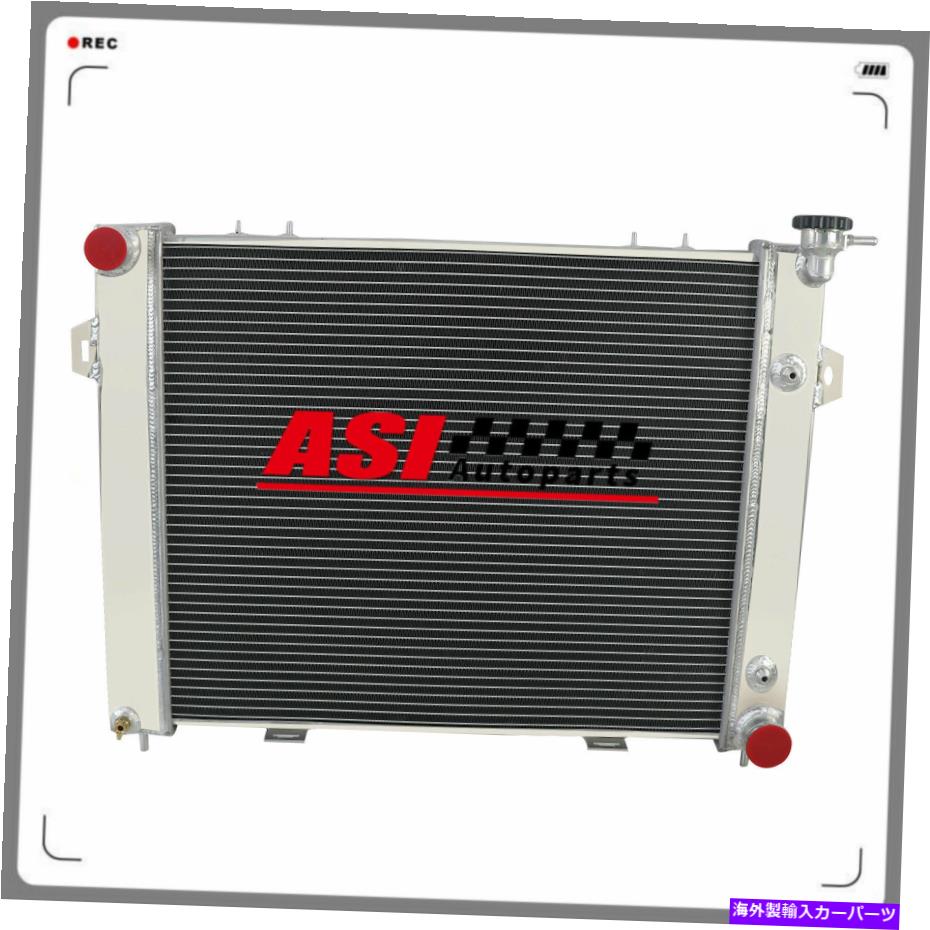 Radiator Jeep Grand Cherokee/Grand Wagoneer 93-97 5.2L V8のASI 3列アルミニウムラジエーター ASI 3 Row Aluminum Radiator for Jeep Grand Cherokee/Grand Wagoneer 93-97 5.2L V8【並行輸入品】