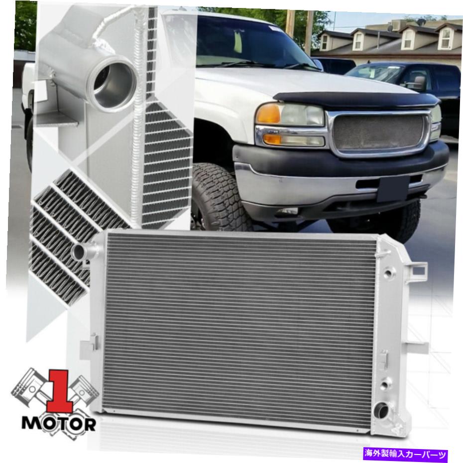Radiator アルミニウム3列のパフォーマンスラジエーター01-14 E150/SILVERADO/SIERRA 6.6 LB7/LLY Aluminum 3 Row Performance Radiator for 01-14 E150/Silverado/Sierra 6.6 LB7/LLY【並行輸入品】
