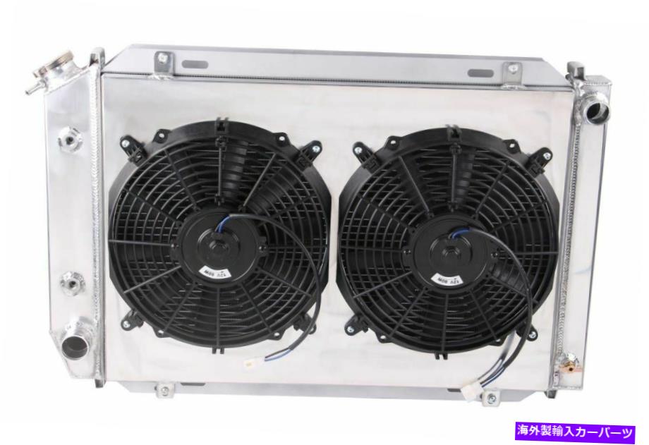 Radiator 3列のラジエーター+シュラウド+ファン79-93フォードマスタングマーキュリークーガー/XR7カプリゼファー 3 Row Radiator+Shroud+Fan For 79-93 Ford Mustang MERCURY COUGAR/XR7 CAPRI ZEPHYR【並行輸入品】