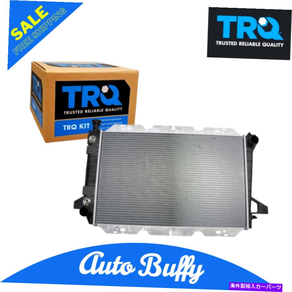 Radiator TRQラジエーターアセンブリアルミニウムコアフォードピックアップ5.0L 5.8L 7.5Lの直接フィット TRQ Radiator Assembly Aluminum Core Direct Fit for Ford Pickup 5.0L 5.8L 7.5L【並行輸入品】