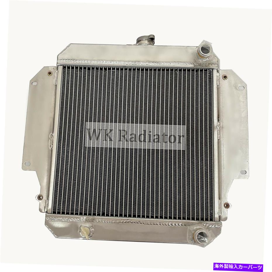 Radiator 1986年1987年のラジエーター1988 Suzuki Samurai L4 1.3L JX JA MTアルミニウムポリッシュ86 Radiator for 1986 1987 1988 Suzuki Samurai l4 1.3L JX JA MT Aluminum Polished 86【並行輸入品】