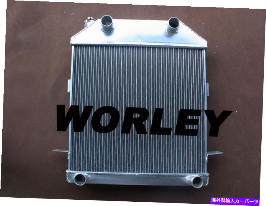 Radiator フォード＆マーキュリー用の3列アルミニウムラジエーターW/ Flathead V8 1939 1940 1941 3 rows aluminum radiator for Ford & Mercury w/ Flathead V8 1939 1940 1941【並行輸入品】