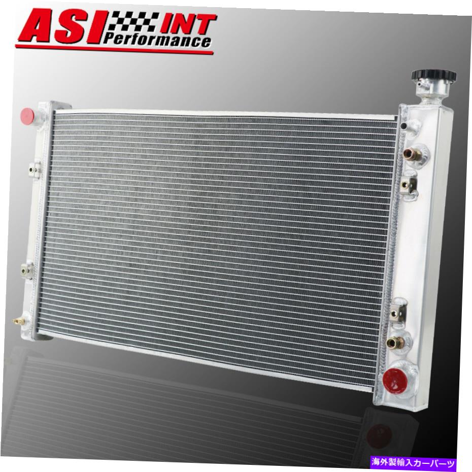 Radiator 3ROWS CHEVY GMC C/K 1500 2500 3500 5.0L 5.7L V8 1988-1997用アルミニウムラジエーター 3Rows Aluminum Radiator For Chevy GMC C/K 1500 2500 3500 5.0L 5.7L V8 1988-1997【並行輸入品】