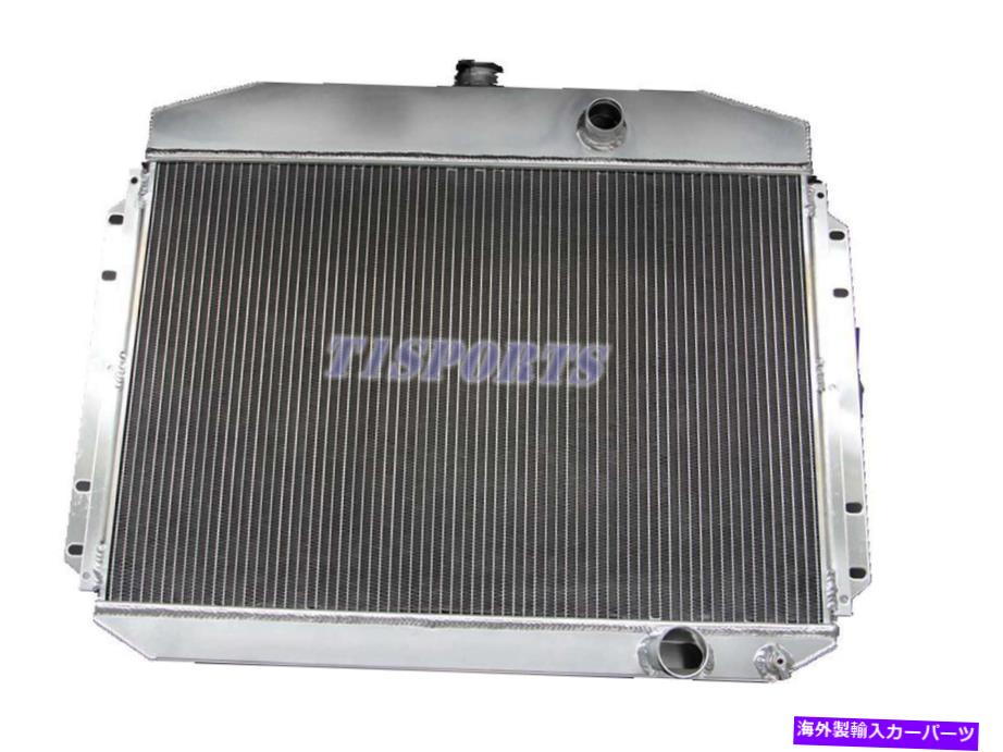 Radiator ASI 3列オールアルミニウムラジエーターフィット1961-1964 FORD F100 F250 F350ピックアップトラック ASI 3 ROW ALL Aluminum Radiator fit 1961-1964 Ford F100 F250 F350 Pickup Truck【並行輸入品】