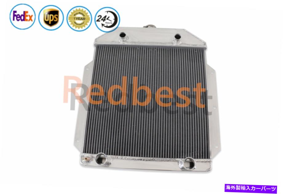 Radiator 1949年から1953年のフォードカークラブ/クレストライン/領事/カントリーセダンの3列Alu Radiator 3 Rows Alu Radiator For 1949-1953 Ford Cars Club/Crestline/Consul/Country Sedan【並行輸入品】