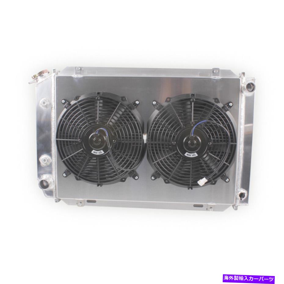 Radiator ファン+3列のラジエーター+1980-1993のシュラウド83 87 89フォードマスタングGT / LX 5.0L V8 FANS+3 ROW RADIATOR+SHROUD FOR 1980-1993 83 87 89 FORD MUSTANG GT / LX 5.0L V8【並行輸入品】