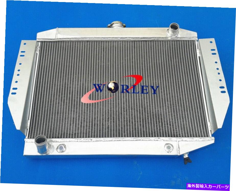 Radiator Jeep Cherokee Wagoneer J-Seriesの3列アルミニウムラジエーター4.2/5.9/6.6 72-79 3 ROW ALUMINUM RADIATOR FOR JEEP CHEROKEE WAGONEER J-SERIES 4.2/5.9/6.6 72-79 AT【並行輸入品】