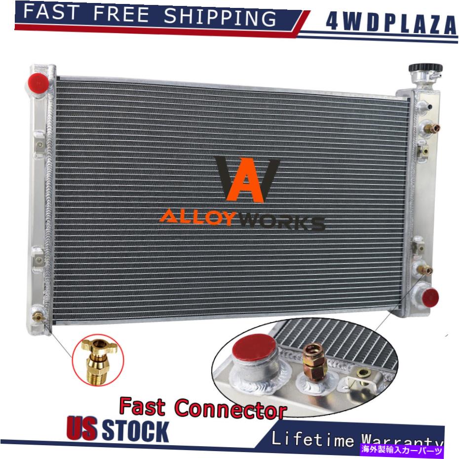 Radiator 88-97のアルミニウム3列ラジエーターChevy C/K GMC C1500 C2500 C3500 4.3L 5.7L 28 \