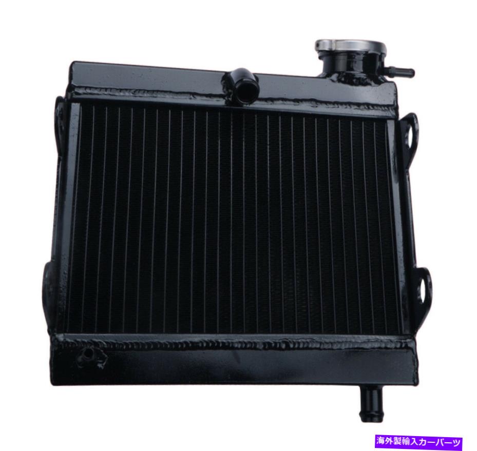 Radiator ヤマハTZ 250＆350 1976 1977 1978 1979 1980ブラックアルミニウムラジエーター For Yamaha Tz 250 & 350 1976 1977 1978 1979 1980 Black Aluminium Radiator【並行輸入品】