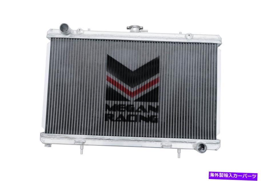 Radiator ミーガンレース高性能アルミニウムラジエーターホンダシビック88-91 D15 1.5L MT Megan Racing high performance aluminum radiator Honda Civic 88-91 D15 1.5L MT【並行輸入品】