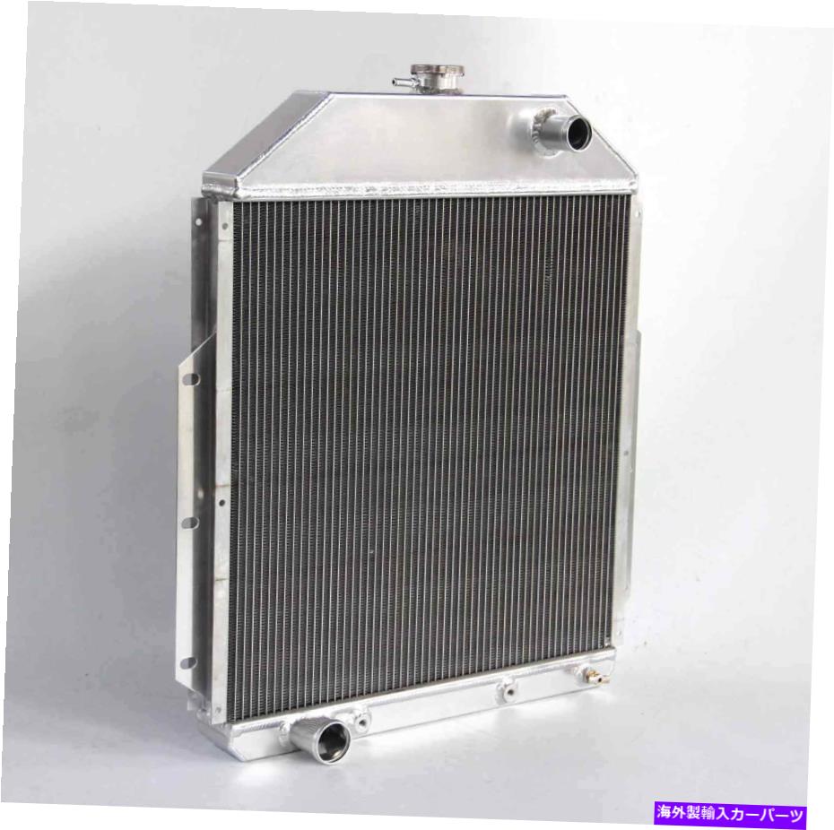 Radiator FIT 1948 1949 FORD F1ピックアップトラックFORD V8 3列アルミニウムラジエーターEC4252FD Fit 1948 1949 Ford F1 Pickup Truck Ford V8 3 Row Aluminum Radiator EC4252FD【並行輸入品】