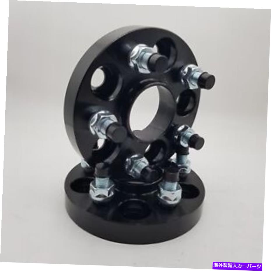 スペーサー 2pcsホイールスペーサーアダプターブラック15mm 5x100 56.1 for subaru foresterwrx brz 86 2PCS Wheel Spacer Adapters Black 15mm 5X100 56.1 For Subaru Forester WRX BRZ 86【並行輸入品】