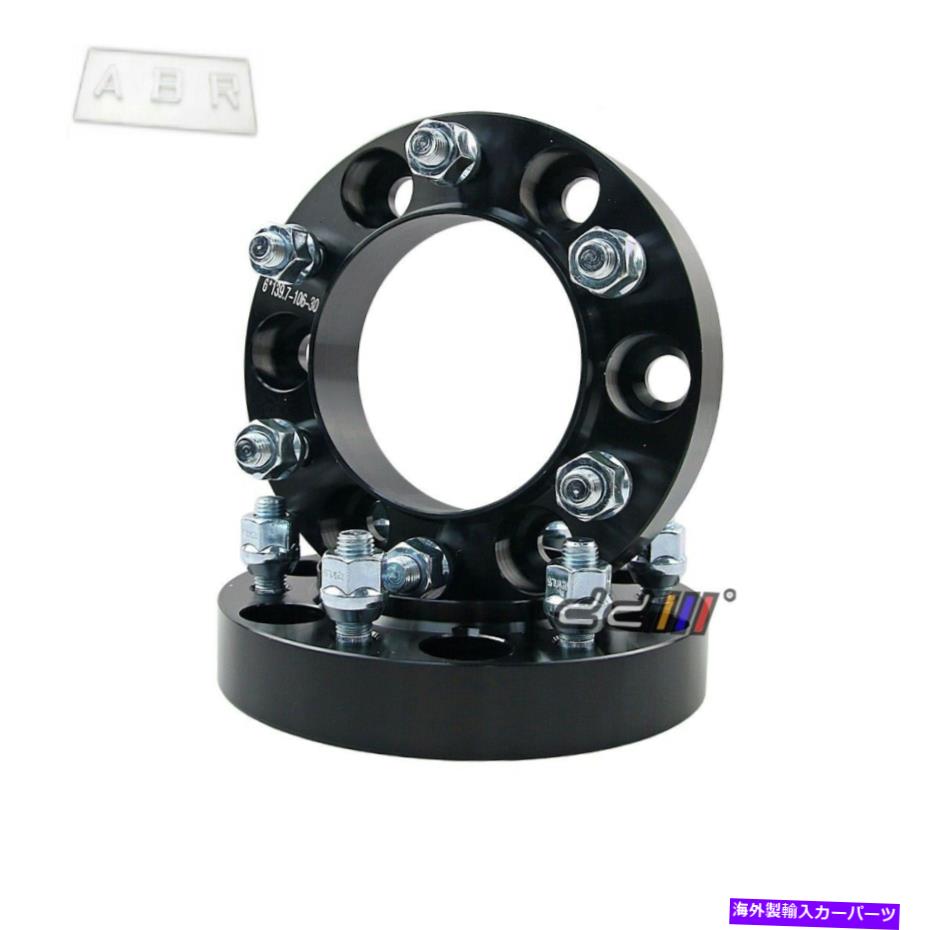 スペーサー 2x 30mm 12x1.5 6x139.7mmハブ中心ホイールスペーサーfor Hilux vigo revo 2x 30mm 12x1.5 6x139.7mm Hub Centric Wheel Spacer For Hilux VIGO REVO【並行輸入品】