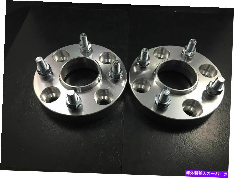 スペーサー 4PCハブ中心ホイールスペーサー4x100?4x100 57.1 CB 12x1.5 15mm厚のアダプター 4pc Hub Centric Wheel Spacers 4x100 to 4x100 57.1 CB 12X1.5 15MM Thick Adapters【並行輸入品】