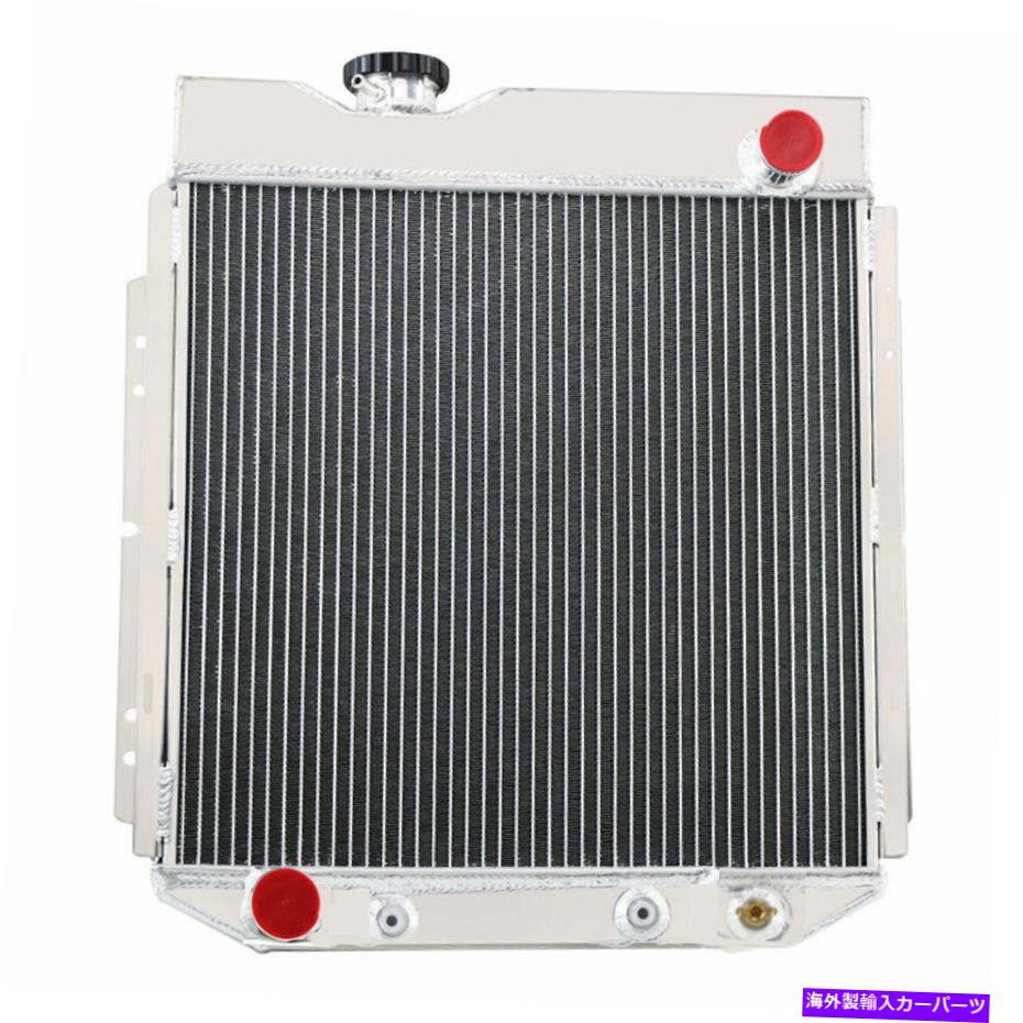 Radiator 1960-1966フォードファルコンマスタングランチェロ/マーキュリーコメットの4列アルミニウムラジエーター 4 Row Aluminum Radiator For 1960-1966 Ford Falcon Mustang Ranchero/Mercury Comet【並行輸入品】