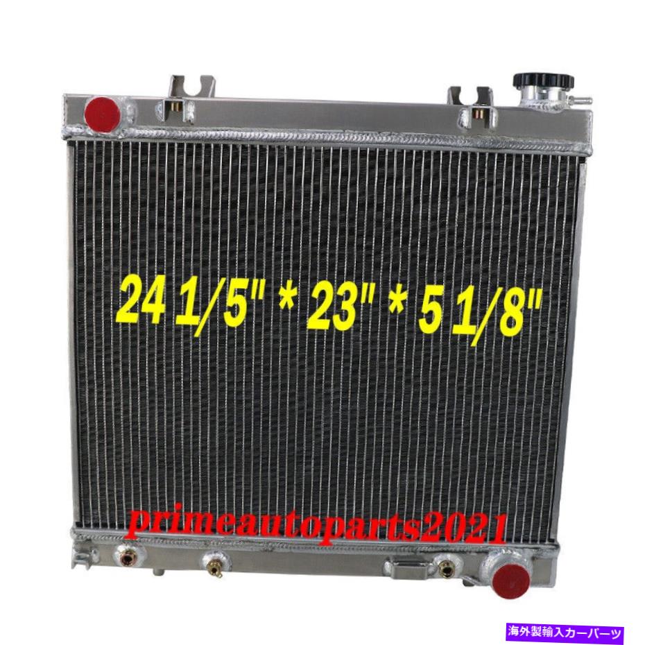 Radiator 3列アルミニウムラジエーターフィット2005-10ダッジダコタ /三菱レイダー3.7L 4.7L 3 Row Aluminum Radiator Fits 2005-10 Dodge Dakota / Mitsubishi Raider 3.7L 4.7L【並行輸入品】