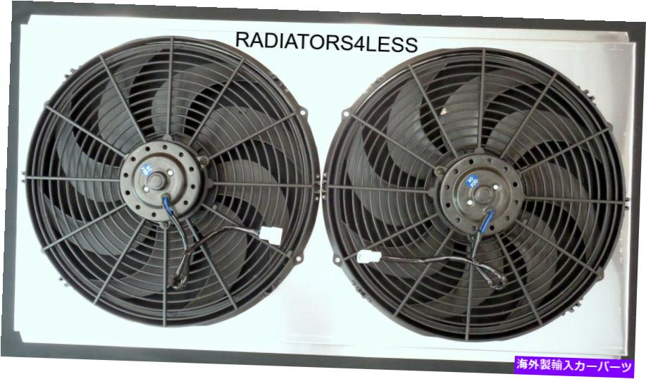 Radiator アルミニウムラジエーターファンシュラウド16 \