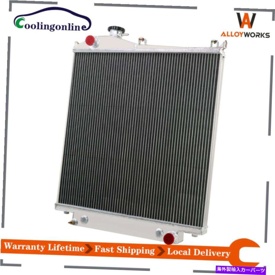 Radiator 2006-10 Ford Explorer / Mercury Mountaineer 4.0 4.6Lのアルミニウムラジエーター3列 Aluminum Radiator 3 Row For 2006-10 Ford Explorer / Mercury Mountaineer 4.0 4.6L【並行輸入品】
