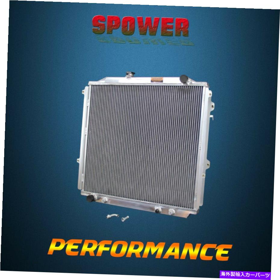 Radiator トヨタ4runnerのSpawonで1996-2002 3.4L 2.7L V6 L4 1998アルミニウムラジエーター AT Spawon For Toyota 4Runner 1996-2002 3.4L 2.7L V6 L4 1998 Aluminum Radiator【並行輸入品】