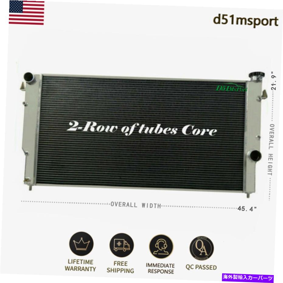 Radiator 1994年から2002年の2列のラジエーターダッジRAM 2500 3500 L6 5.9Lカミンズターボディーゼル 2 Row Radiator For 1994-2002 Dodge Ram 2500 3500 L6 5.9L Cummins Turbo Diesel【並行輸入品】