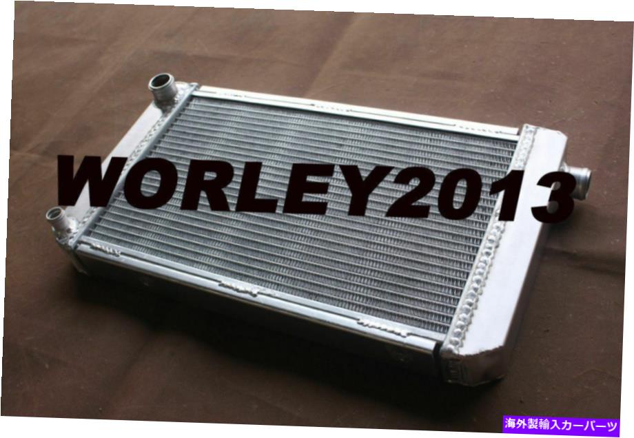 Radiator MGミゼットのコアアルミニウムラジエーター1500 1976 1977 1978 1979マニュアル 2 core aluminum radiator for MG MIDGET 1500 1975 1976 1977 1978 1979 manual【並行輸入品】