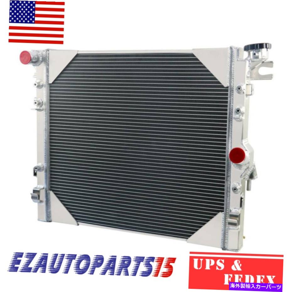 Radiator ジープラングラーJK 3.6L、3.8L、V6 2007?2018 2008＆2009 10の3ROWアルミニウムラジエーター10 3Row Aluminum Radiator For Jeep Wrangler JK 3.6L,3.8L,V6 2007~2018 2008&2009 10【並行輸入品】