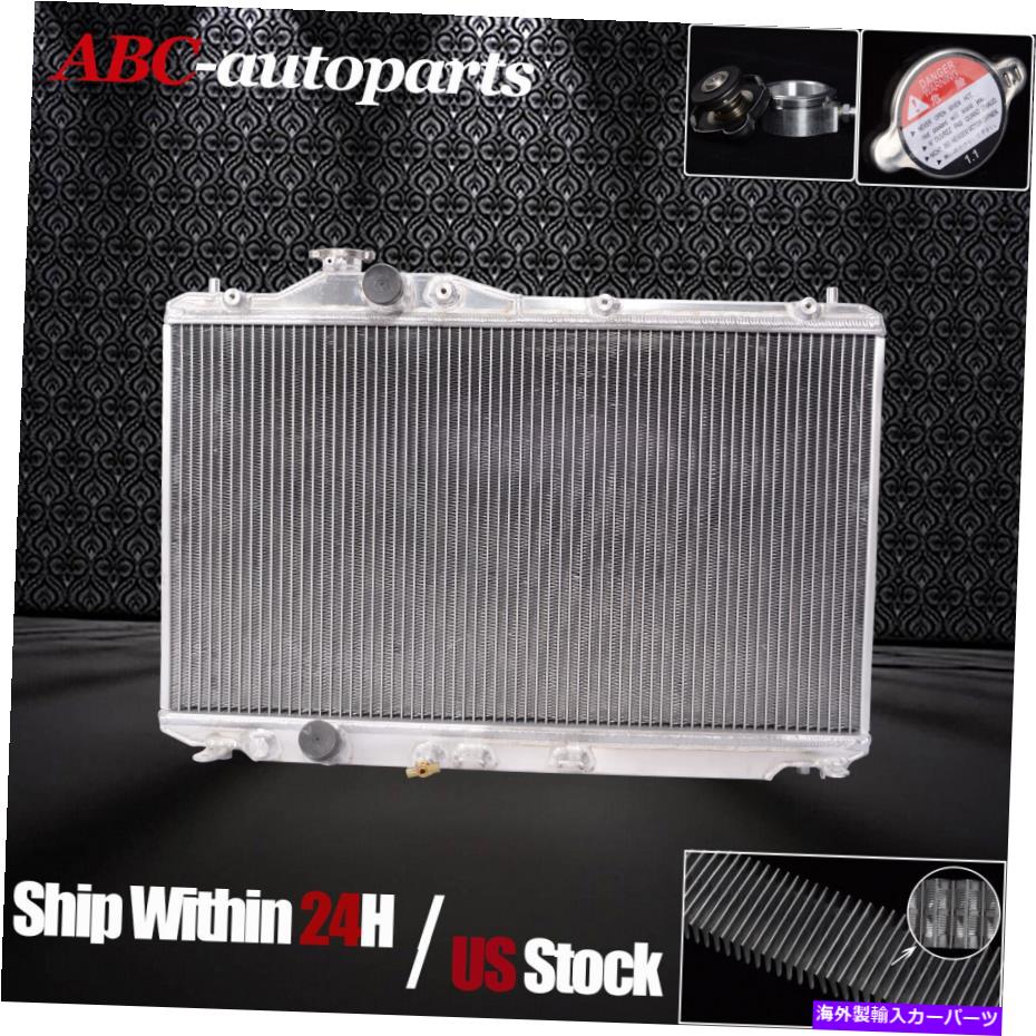 Radiator 2012-2015 2013 2014 Honda Civic SI 2.4L L4に適しているフルアルミニウムラジエーターフィット Full Aluminum Radiator Fit For 2012-2015 2013 2014 Honda Civic Si 2.4L l4【並行輸入品】