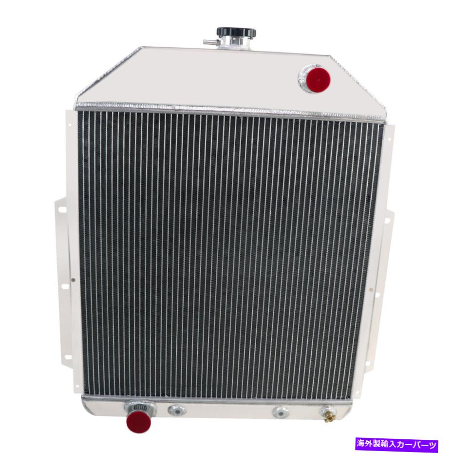 Radiator フォードF1 F2 F2 F3ピックアップトラックフォードエンジンV8 1942-52の3列アルミニウムラジエーター 3 Row Aluminum Radiator For Ford F1 F2 F3 Pickup Truck Ford Engine V8 1942-52【並行輸入品】