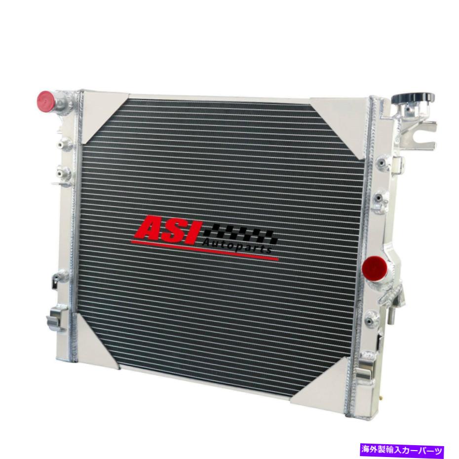 Radiator 3列アルミニウムラジエーターフィット2007-2018 2017 15ジープラングラーJK 3.6L 3.8L V6 MT 3 Row Aluminum Radiator fit 2007-2018 2017 15 Jeep Wrangler JK 3.6L 3.8L V6 MT【並行輸入品】