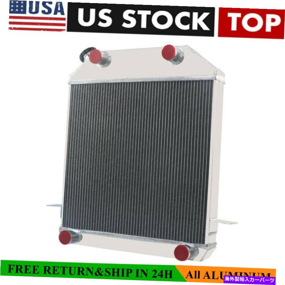 Radiator 1939年?1941フォード /マーキュリーフラットヘッドの4列アルミニウムラジエーター?V8 4 ROW ALUMINUM RADIATOR FOR 1939~1941 Ford / Mercury Flat Head~V8【並行輸入品】