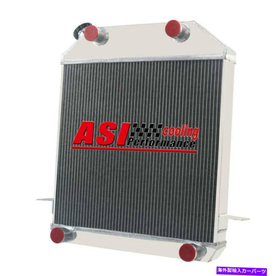 Radiator 1939-1941フォード /マーキュリーフラットヘッドV8スワップの4列アルミニウムラジエーター 4 Row Aluminum Radiator FOR 1939-1941 Ford / Mercury Flat Head V8 Swap【並行輸入品】