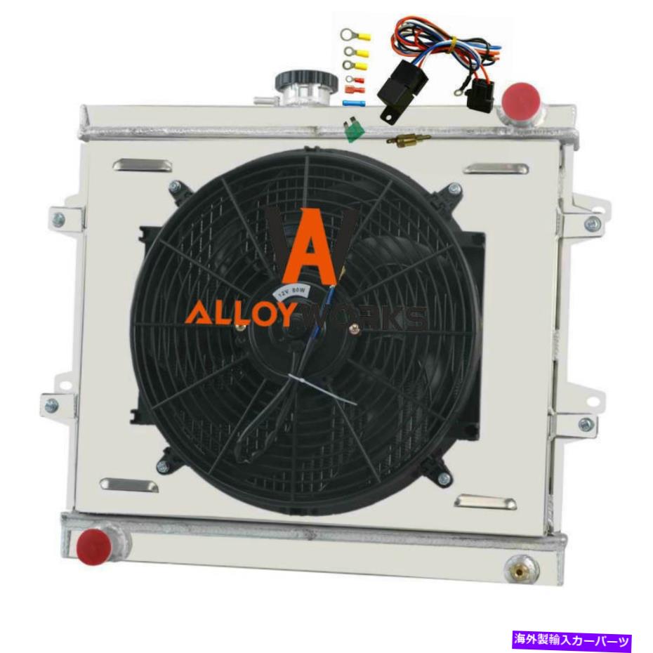 Radiator 3列ラジエーター+シュラウドファン1984-95トヨタピックアップDLX 4ランナーSR5 3 ROWS RADIATOR+Shroud Fan For 1984-95 Toyota Pickup DLX 4 Runner SR5【並行輸入品】