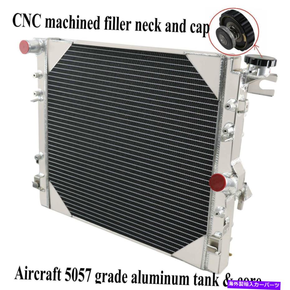 Radiator 3列アルミニウムラジエーターフィット2007-2017ジープラングラーJK 3.6L 3.8L V6ガソリン 3 Row Aluminum Radiator Fit 2007-2017 Jeep Wrangler JK 3.6l 3.8l V6 Petrol【並行輸入品】