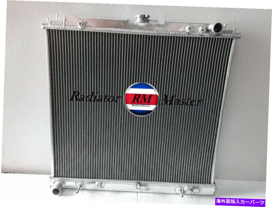 Radiator 2005-2015のアルミニウムラジエーター日産フロンティア /Xterra 4.0L 5.6Lのみ3row Aluminum Radiator For 2005-2015 Nissan Frontier /Xterra 4.0L 5.6L ONLY 3Row【並行輸入品】