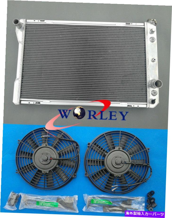 Radiator 3列アルミニウムラジエーター+ポンティアックファイアバード/トランスAM/シボレーカマロV8 82-92のファン 3 ROW Aluminum Radiator+Fans FOR Pontiac Firebird/Trans Am/Chevy Camaro V8 82-92【並行輸入品】
